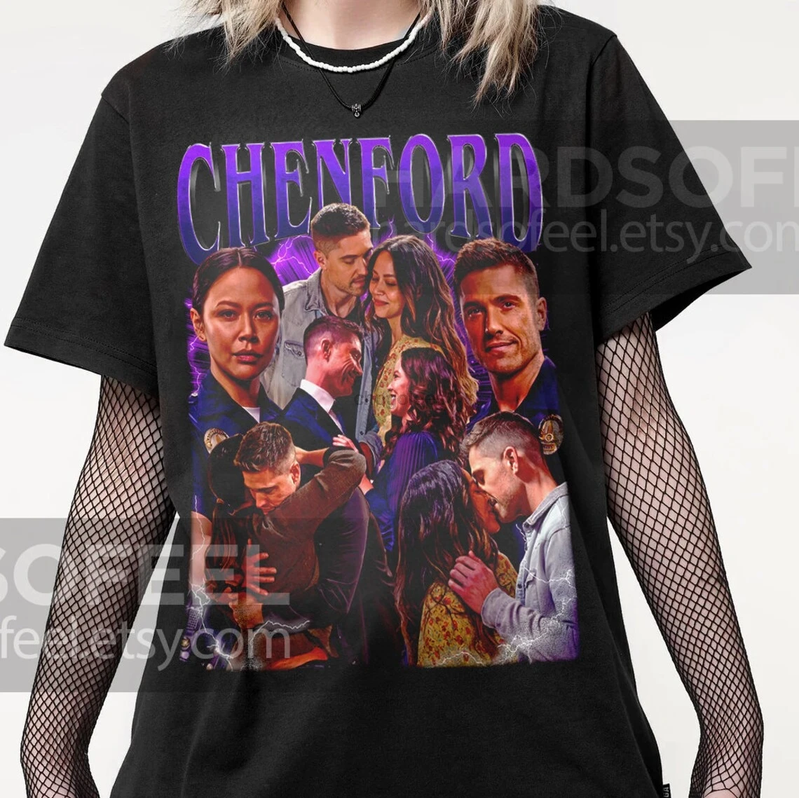 Limited Chenford - Lucy Chen and Tim Bradford Ship Vintage T-Shirt Gift For Women and Man Unisex T-Shirt