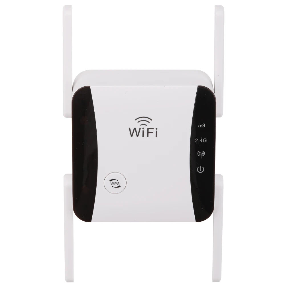 1200mbps 2.4 & 5.8ghz Dual Band Wireless Signal Amplifier Wifi Repeater Booster Range Extender