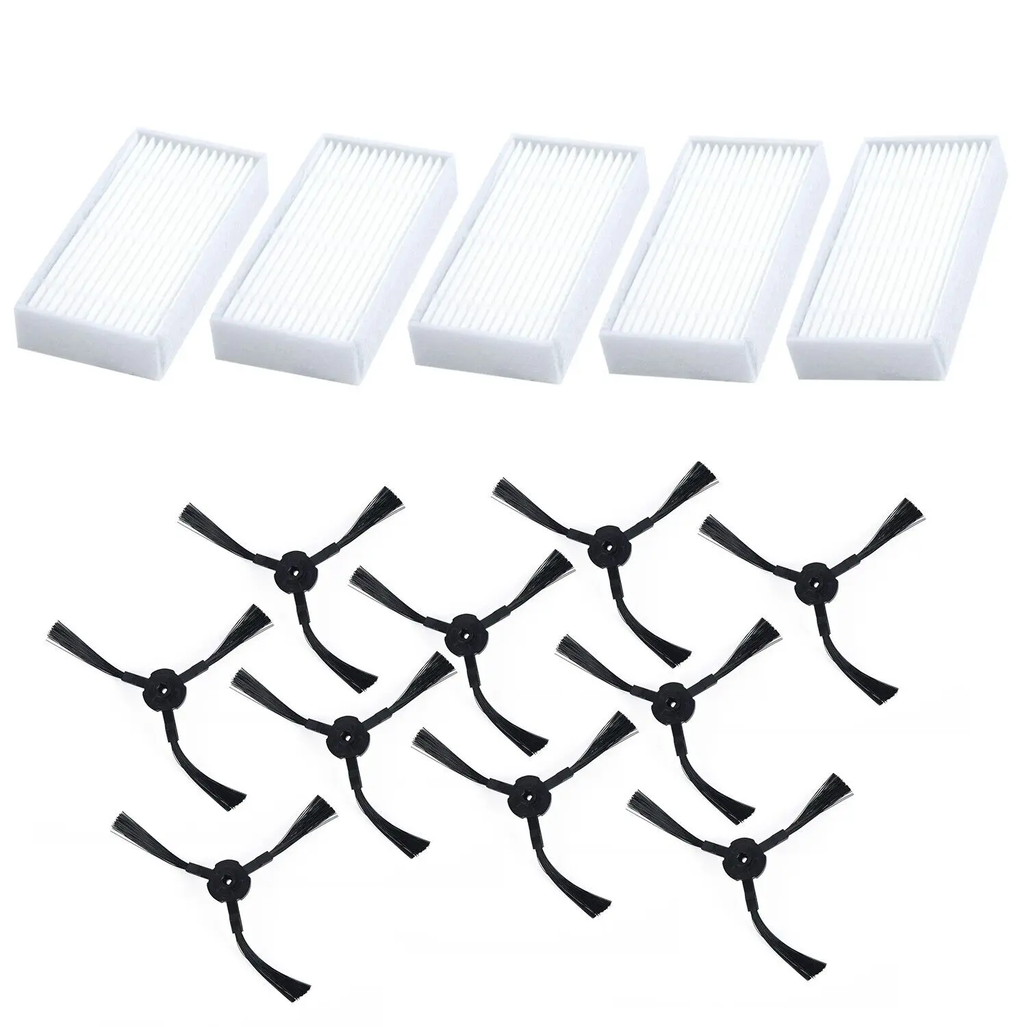 15x фильтры, боковые щетки для деталей пылесоса Medion MD16192 MD18500 MD18600