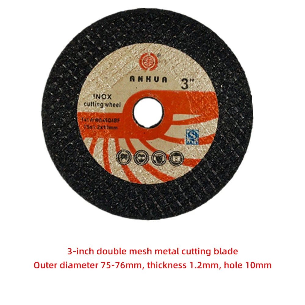 Imagem -04 - Grinding Disc Conjunto para Rebarbadora Rebolo Pequena Fatia Disco de Corte Pneumático 75*1.2*10 75 mm Pcs