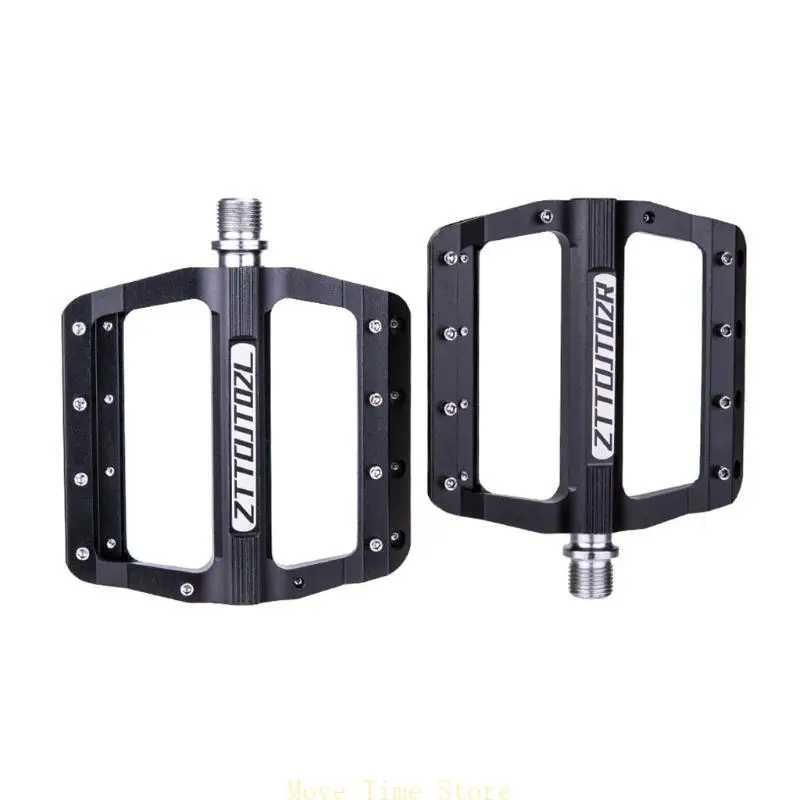 

92ME 2 Pcs Mountain Bike JT02 Pedals Alloy Bearing Non-slip Pedal Strong