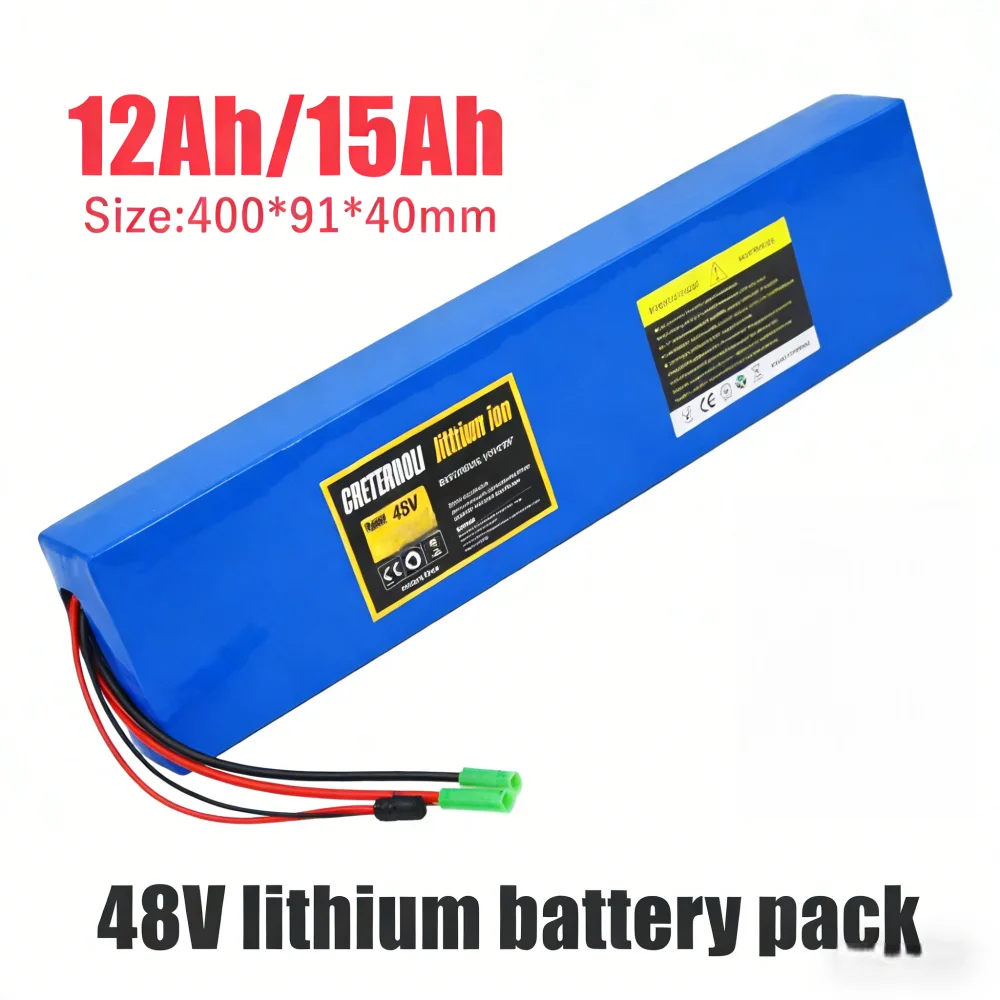 

48V 10A 12A 15A 18650 lithium battery pack 13S4P substitute for electric walking tools with built-in rechargeable battery