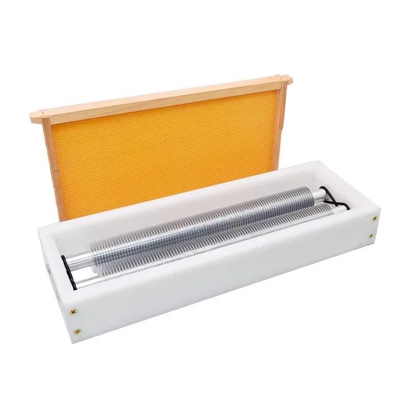 Roller-type Honey Extractor, Stainless Steel Beekeeping Equipment, Cap-Removing Roller, Wax-Scraping Roller for Removing Beeswax view 4