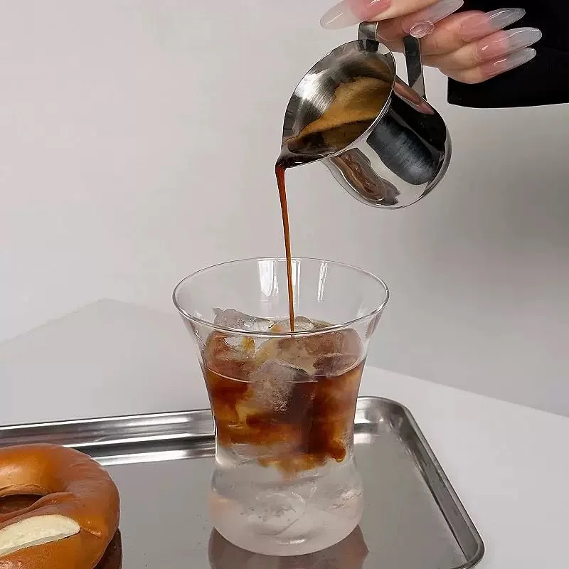 Stainless Steel Milk Jug, Espresso Cup, Ounce Cup, Small Mixing Cup, Milk Cup, Western-Style Sauce Cup, 60ml, 1 Piece - view 3