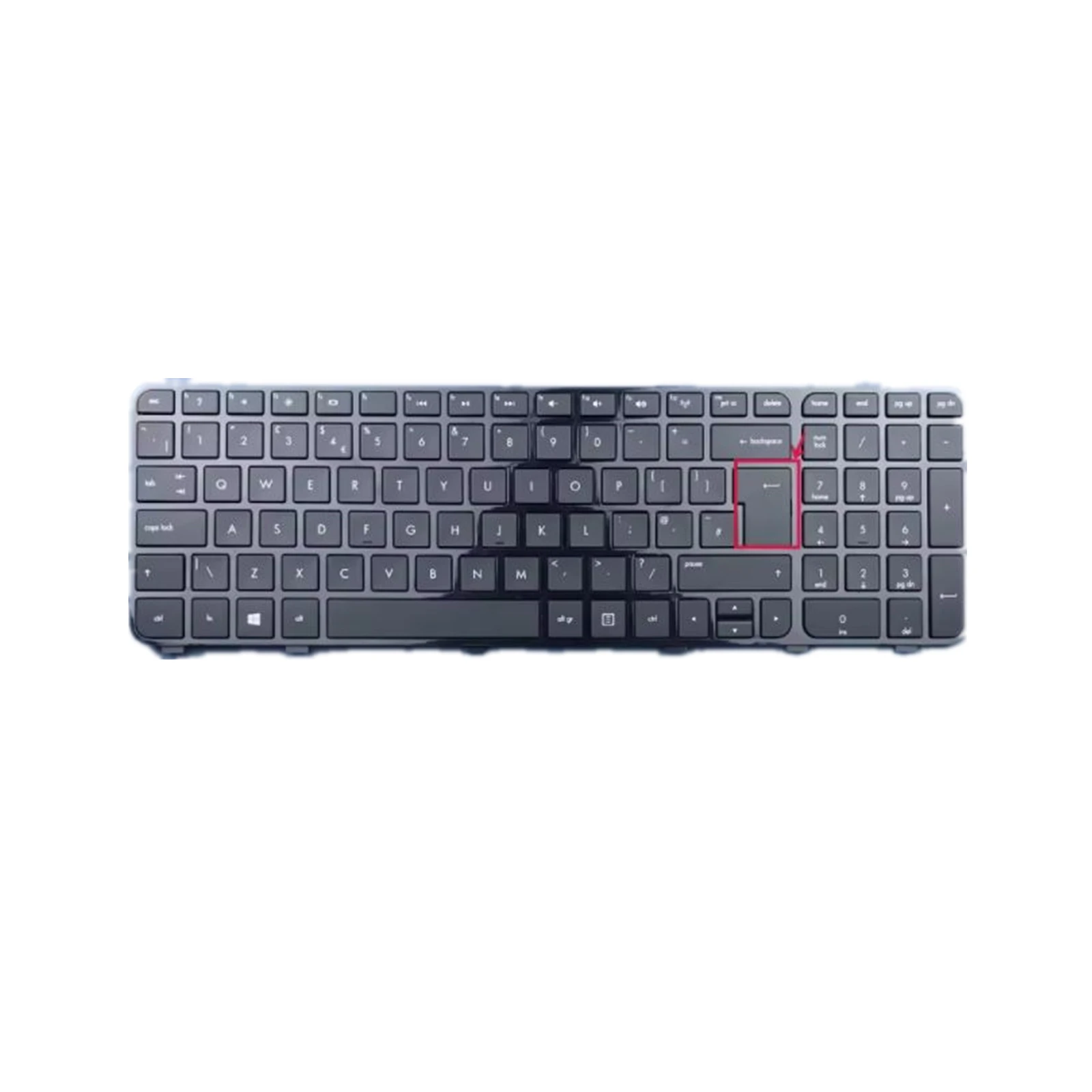 

Laptop Keyboard For HP Envy dv7-7200 Black UK English Layout