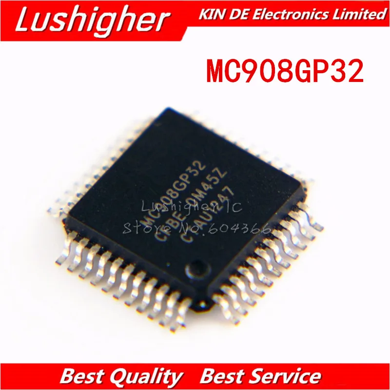 

10PCS MC908GP32CFBE QFP44 MC908GP32 QFP MC68HC908GP32CFBE MC908GP32CFBE QFP MC908GP32CFB