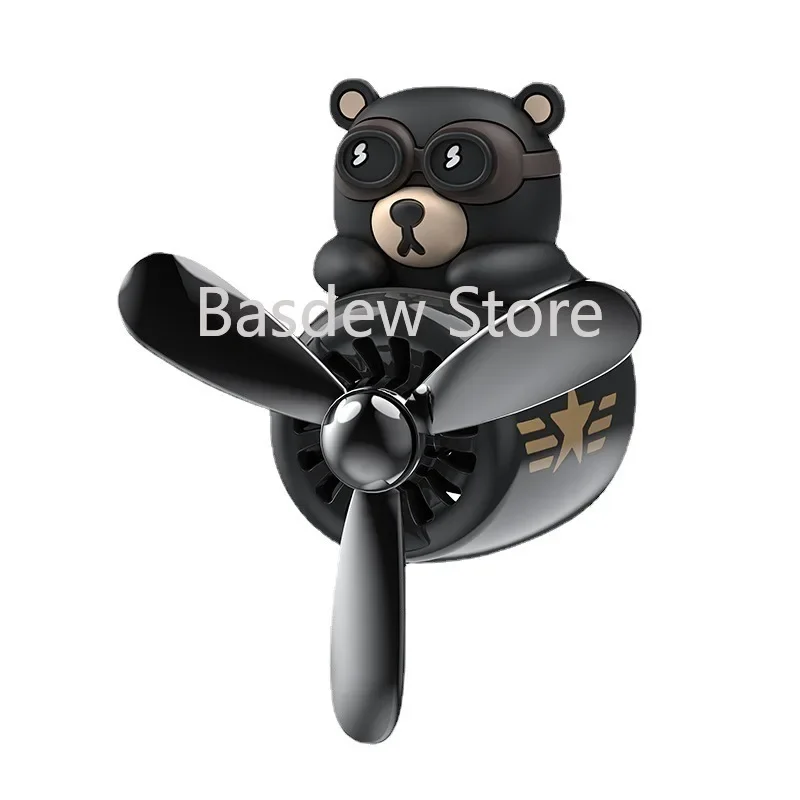 Cartoon cute air outlet car aromatherapy truck carrying perfume