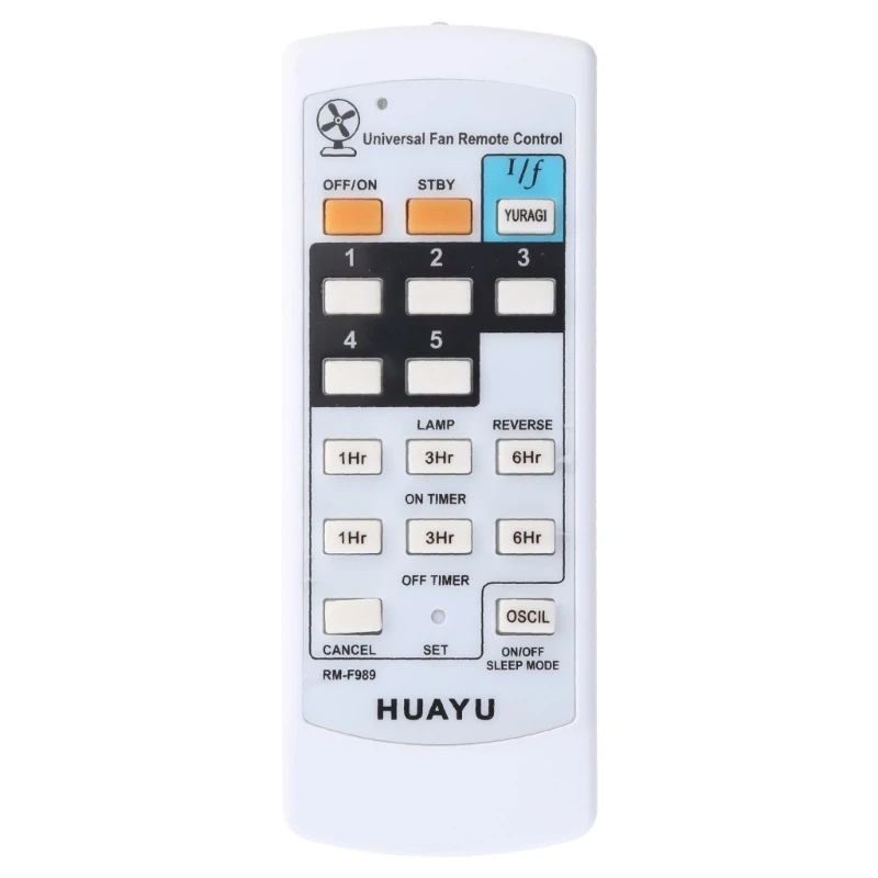 XD99 FAN-989V Fan Remote Control Fan Remote Controller Universal Low Power