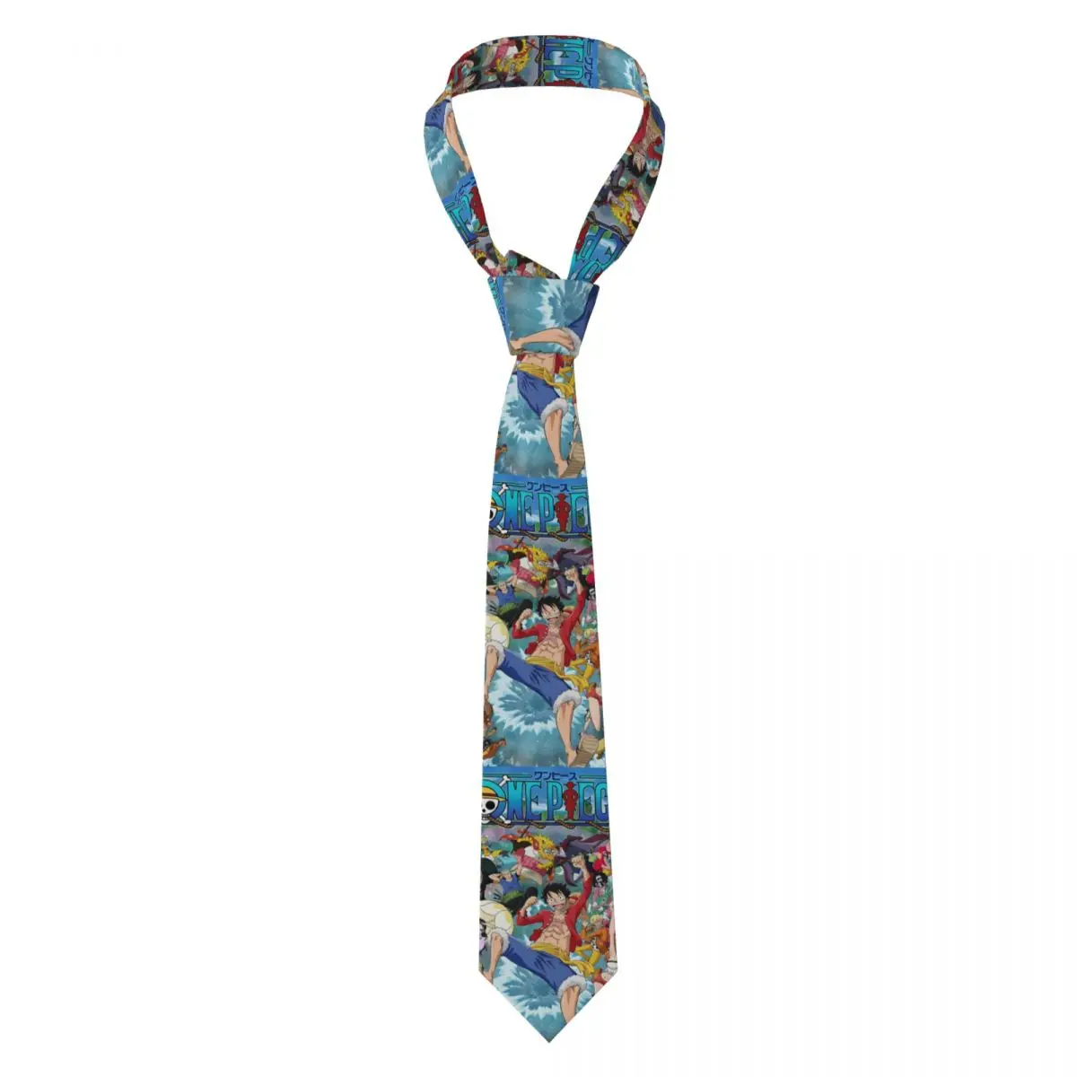 

Personalized One P-Pieces Z-Zoroes Anime Necktie Mens Silk Action Neck Ties for Wedding