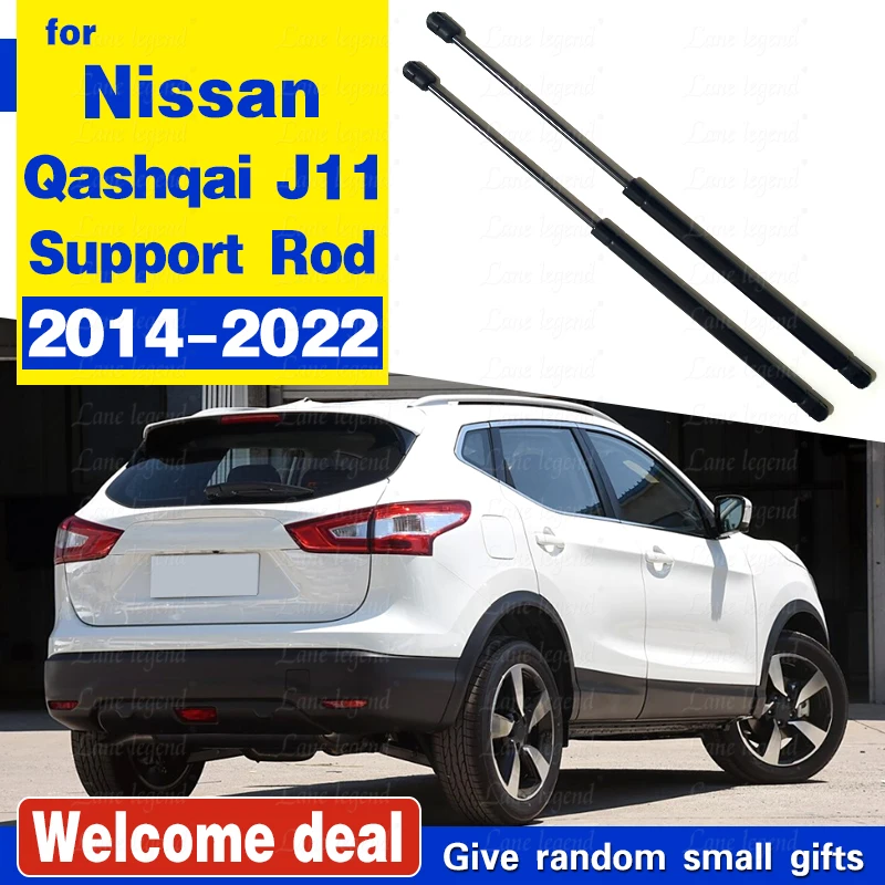 Car Tailgate Trunk Gas Struts Springs for Nissan Qashqai J11 for Nissan Rogue Sport SUV 2014-2022 Lift Supports Hydraulic Rod