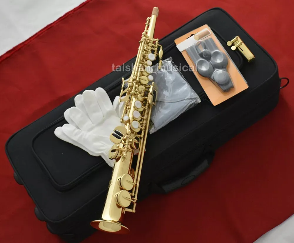

2026 new93 Brass Lacquered Sopranino Saxophone Eb sax With Cataphoric Key
