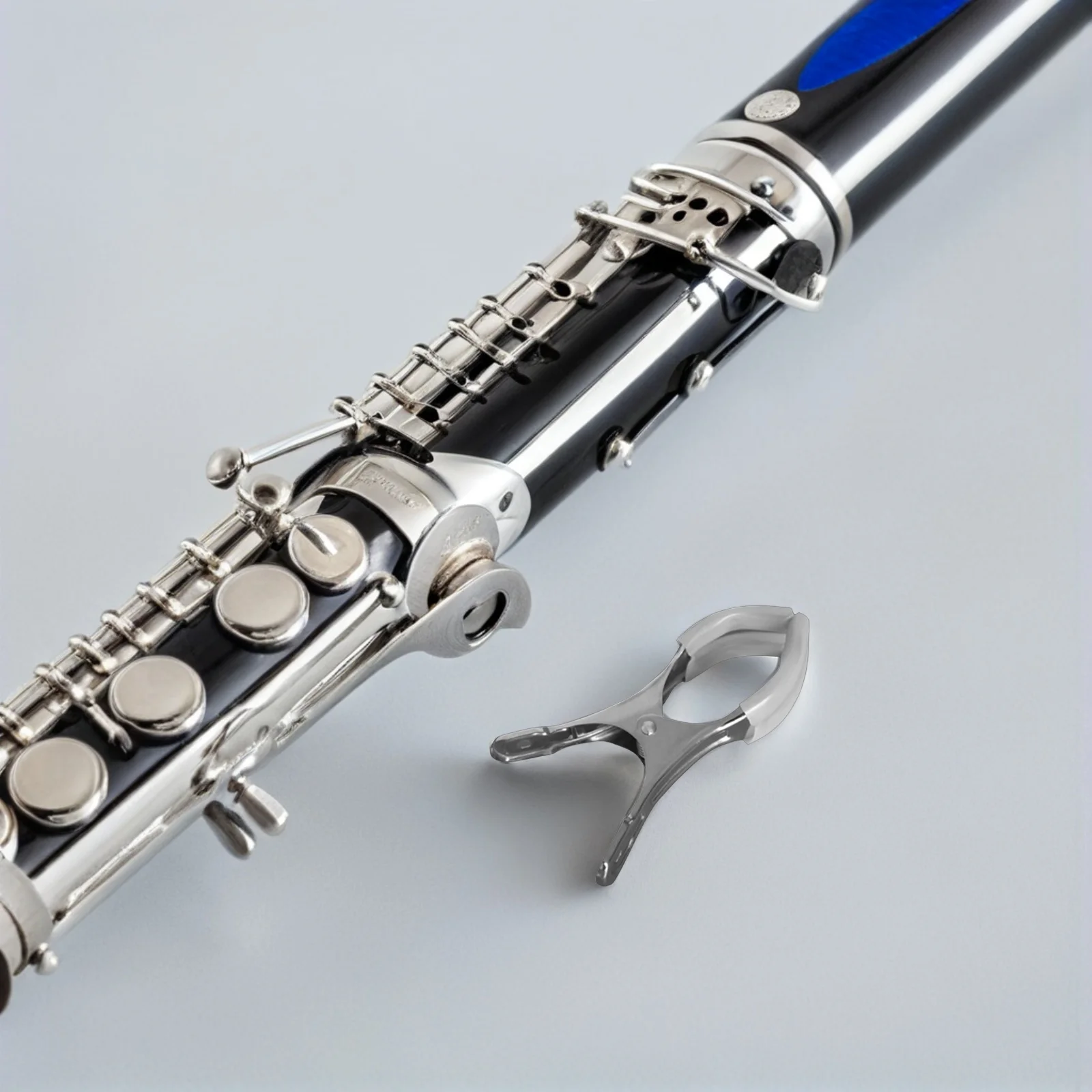 

5Pcs Stainless Steel Saxophone Maintenance Clips Non-Slip Indentation Wind Instrument Repair Accessory Flute Repair Part