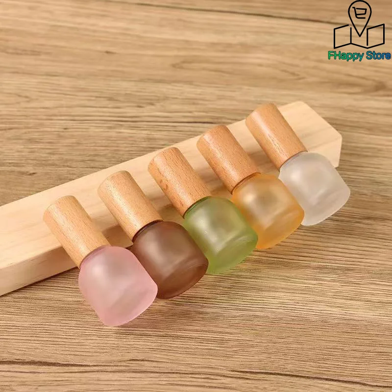 1pcs 10ml Glass Roller Bottle Perfume Roll On Bottle Mini Essential Oil Containers Sample Empty Bottle Travel Refill Vials
