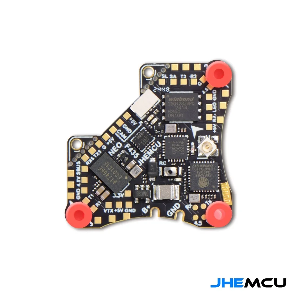 

JHEMCU F435 NEO 1S flight control aio flight control four-in-one integrated 5A ESC integrated crossing machine accessories