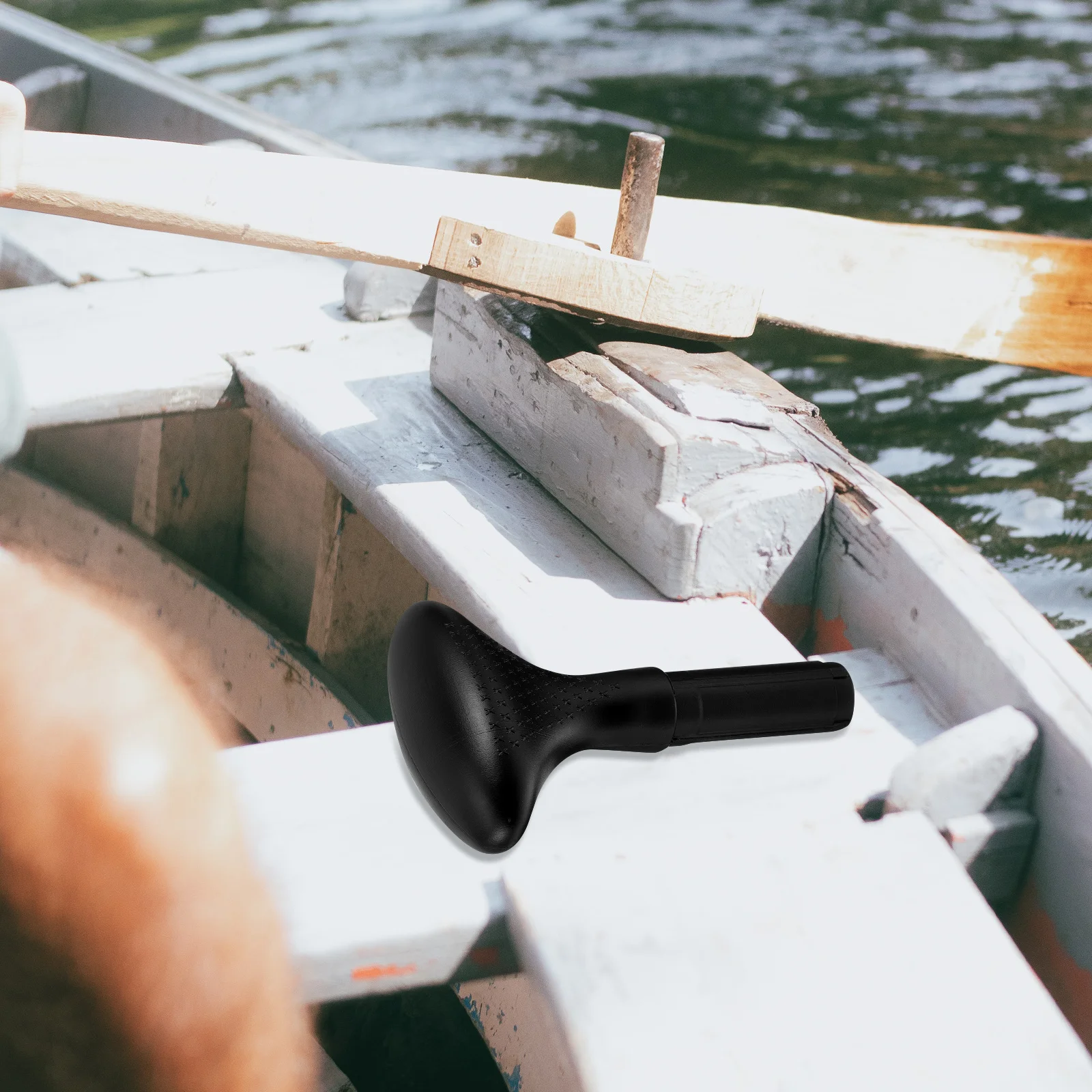 

Kayak Paddle Handle Non-Slip Grip Head Stable Durable Paddling Accessory For Kayak Canoe Boat Water Sports