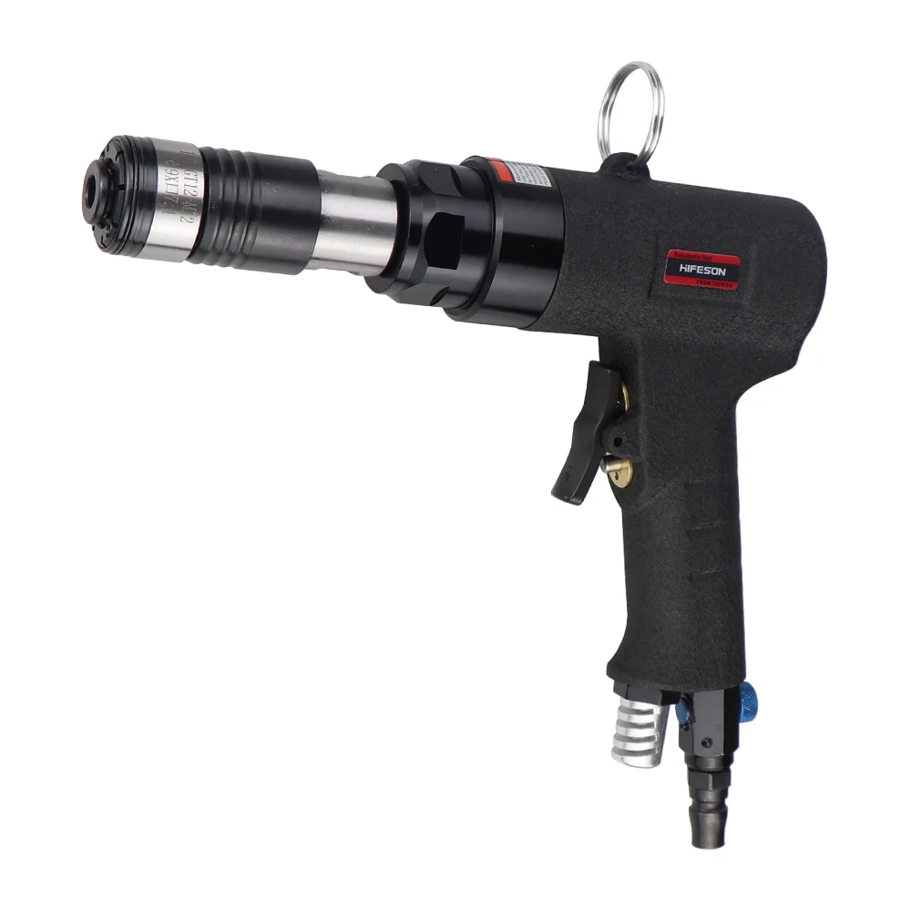 Imagem -02 - Hifeson-máquina de Tapping Pneumática Air Tapping Drill Parafuso Tapping Conjunto de Ferramentas para M3m4m5m6m8m10m12 Bocados de Broca de Toque