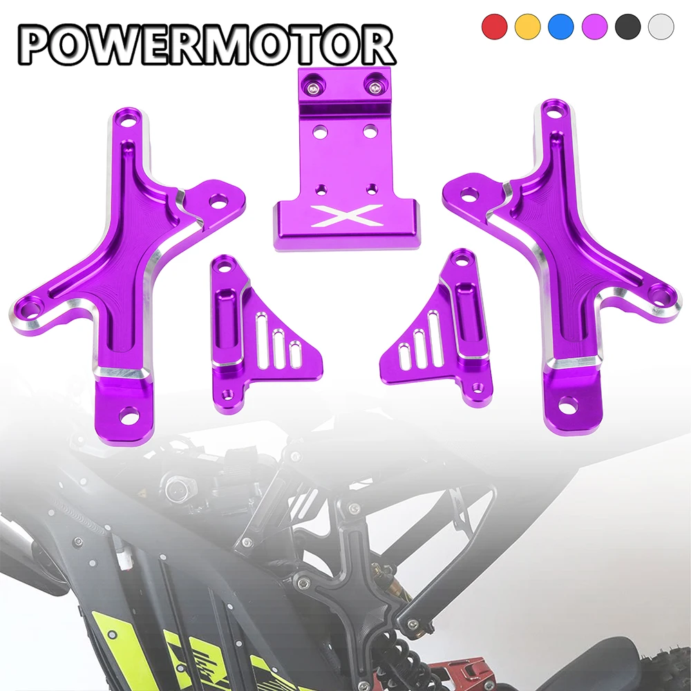 

Для Sur-Ron Surron Light Bee S X электрический велосипед, кронштейн для подъема сиденья для мотокросса, алюминиевый комплект, аксессуары для мотоциклов Dirtbike Enduro