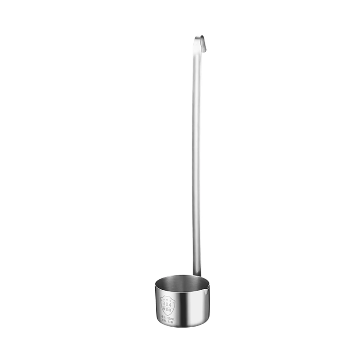

Tea Coffee Oil With Hook Sauce Stainless Steel Measuring Spoon Bar Tool Wine Dipper Beer Pouring Ladle