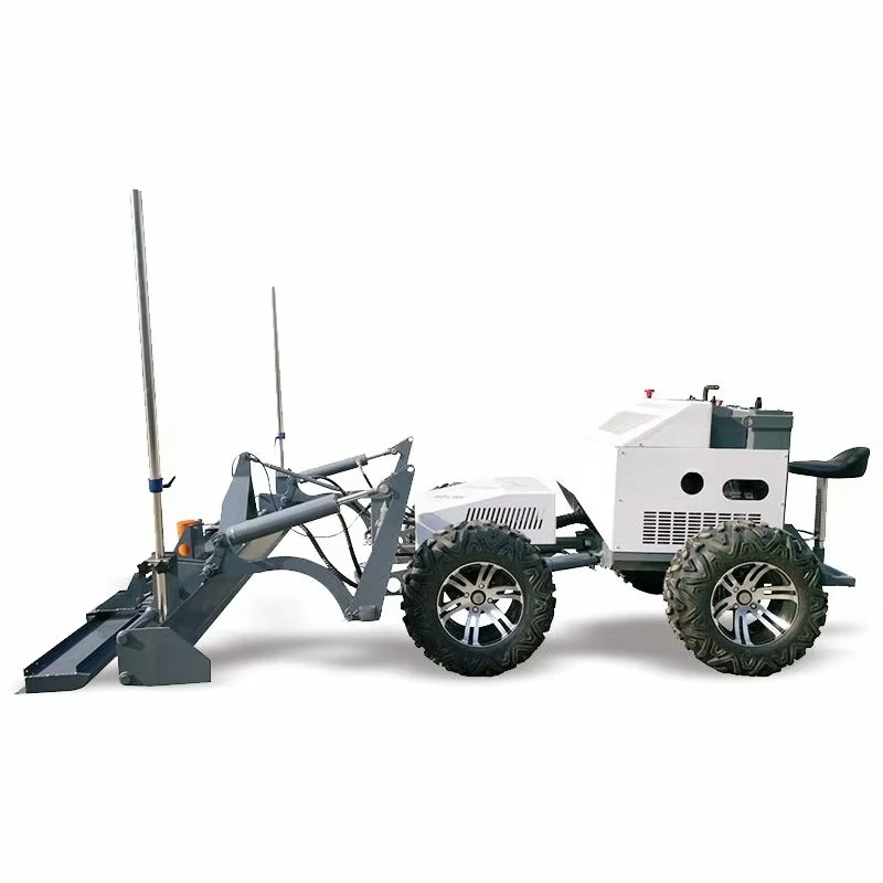 Hot Sale Laser Leveling Machine Screed Leveling Laser Machine Electronically Controlled Steering Floor Cement Level Machine