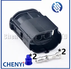 2 Pin Automotive waterproof connector Electronic Oil fuel pump harness plug 1-965361-1 1-967096-1