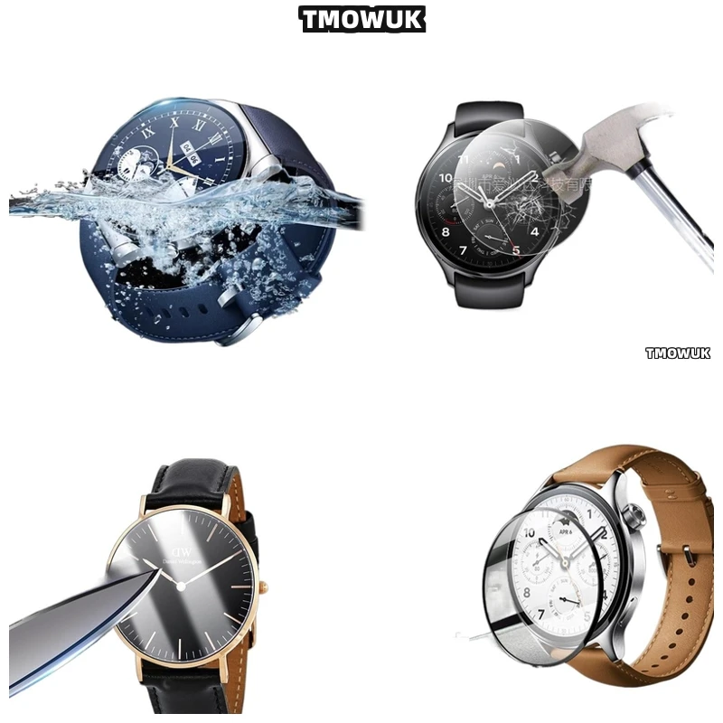 

For Xiaomi Watch S1 S3 Pro S4 Sport Reliable Tempered Glass Screen Protector: HD Anti - Scratch 9H Hardness Ultra - Thin