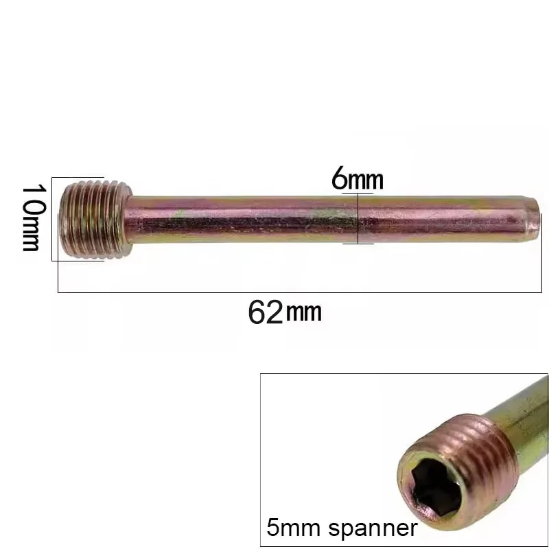 Motorroller Scheibenbremsbelag-Schraube M10 M8 Unter der Pumpe Sechskantkopf Scheibenbremsbelag-Fixierbolzen – Detail 4
