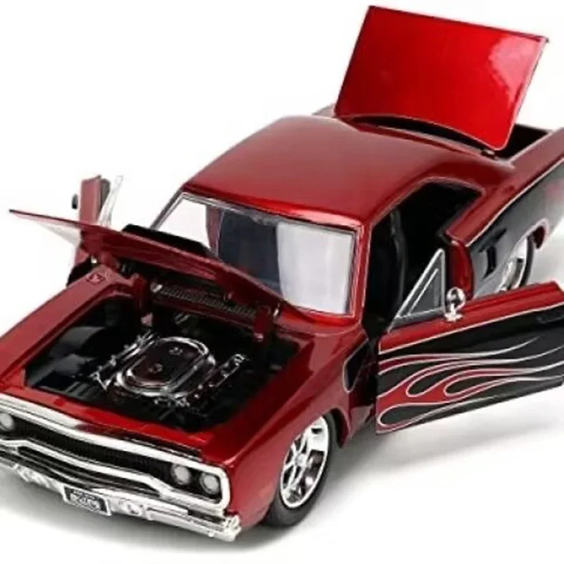 

1:24 1970 Plymouth ROAD Runner Alloy Sports Car Model Diecast Metal Racing Car Vehicles Model High Simulation Toy Gift