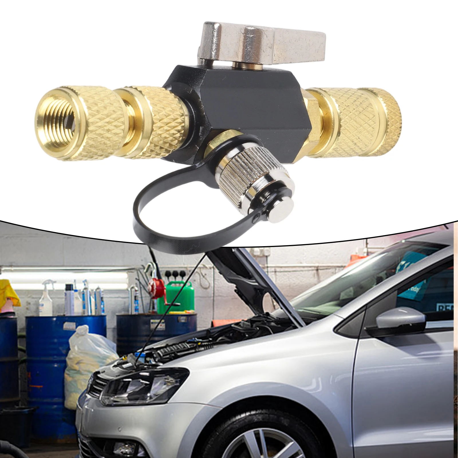 

Vacuum-Rated Valve Core Removal Tool 1/4" X 5/16" For R410A HVAC Efficient Core Removal Brass Plastic 1/4 Side Port Accessories