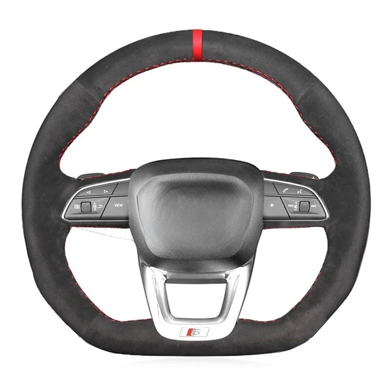 

Сшитые вручную черные замшевые бриджи для Audi Q5 SQ5 2017-2019 Q3 2018 2019 Q8 SQ8 2018 2019 Q7 SQ7 2014-2019