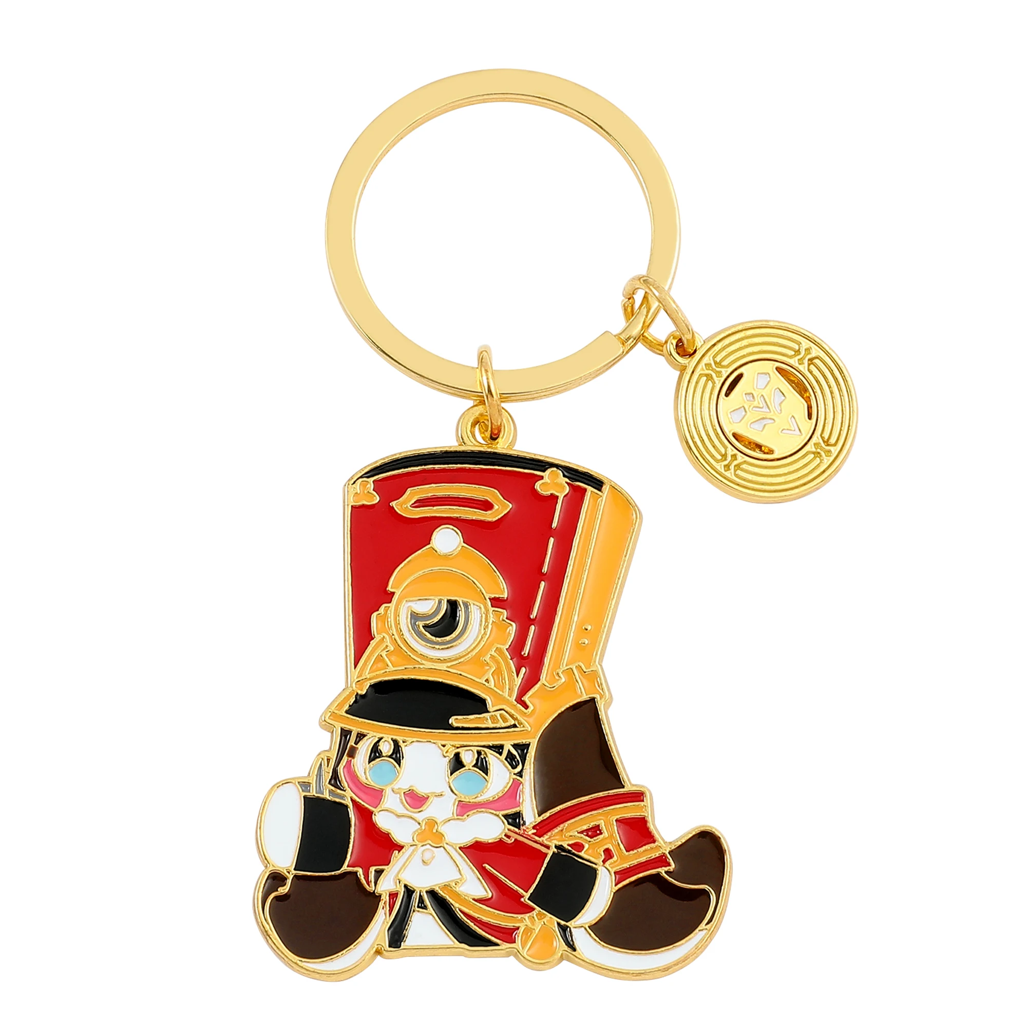 Game Honkai Star Rail Keychain Pom Pom Cartoon Cute Figure Cosplay Keyring Honkai Star Rail Accounts Jewelry Anime Fans Toy