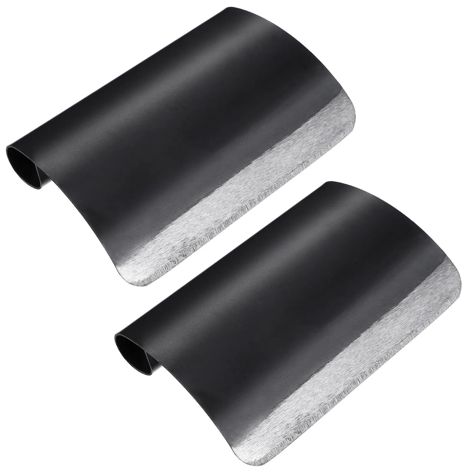 

Набор из 2 профессиональных скребков для удаления шерсти животных из марганцевой стали, с эргономичной ручкой, простые в использовании, для мясокомбинатов и фермерских хозяйств