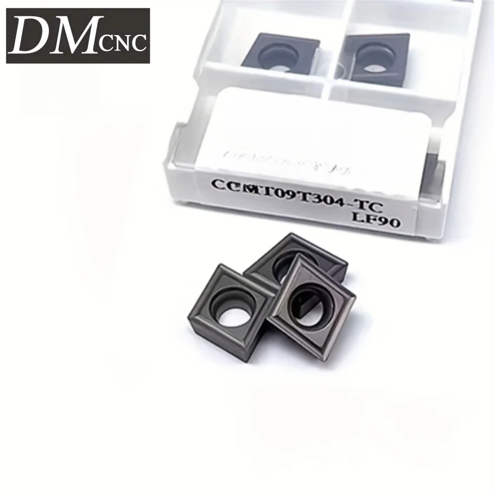 

CCMT060204/09T304 Cermet Inserts 10PC - FG/TC/PS/LF90 Grades for CNC Turning