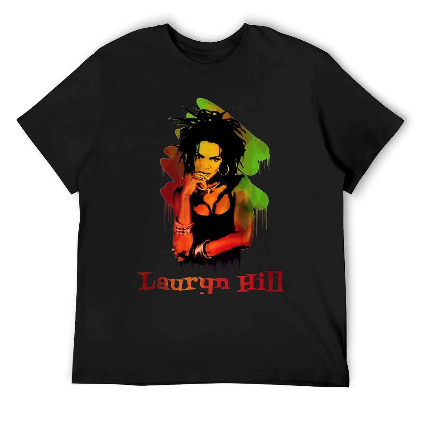 

Funny Gift Lauryn Hills fans T-Shirt graphics man clothes Blouse shirts men