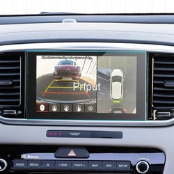Car Gps Navigation Screen Tempered Film For Kia Sportage 4 2016 2017 2018 2019 2020 Accessories Sticker Lcd