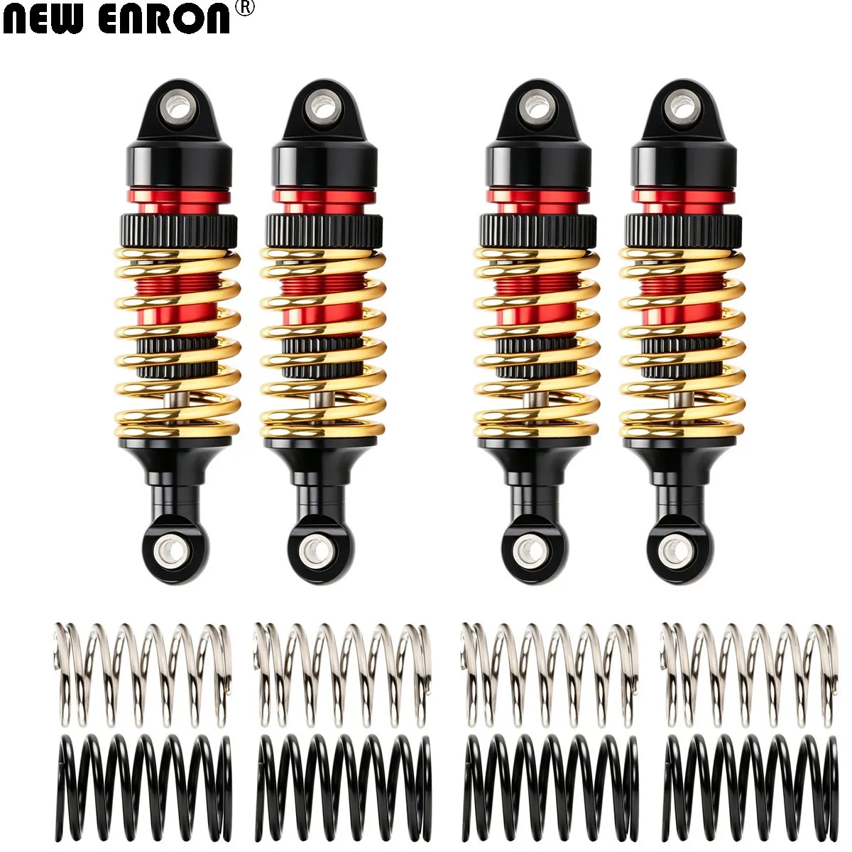 7061X Aluminum Shocks Absorber Dampers for Traxxas 1/16 Mini E-Revo Slash Summit