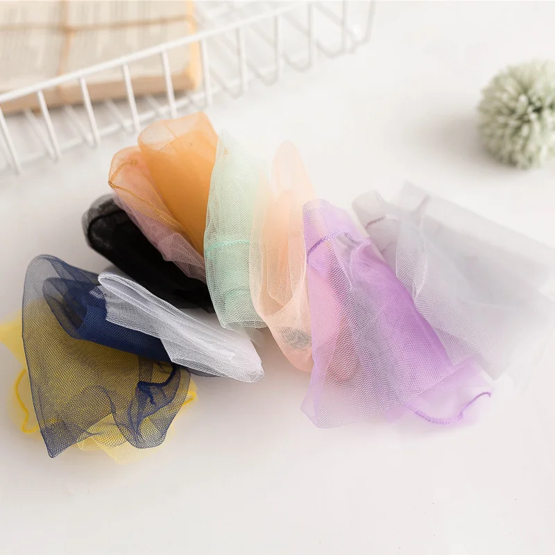 women stockings Sexy Lace Mesh Fishnet Mixed Fiber Transparent Stretch Elasticity Ankle Net Yarn Thin Cool Socks 1pair=2pcs image 3