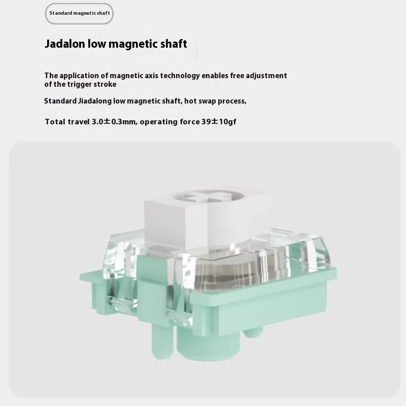 DOIO HITBOX KBGM-H07C-HE Magnetic Switch Keyboard Adjustable Trigger Aluminum Alloy Ergonomics Wireless Gaming Keyboard Custom