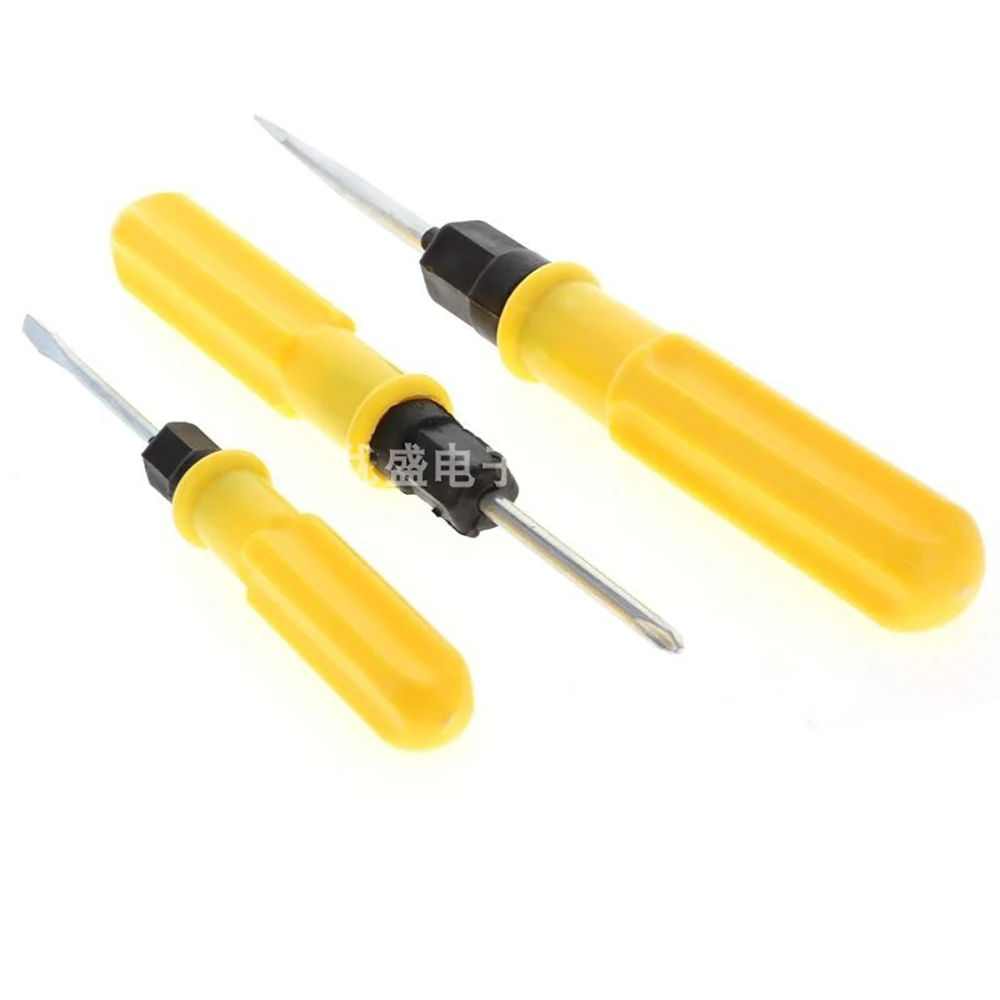 Universal Domestic Sewing Machine Screwdriver Repair Sew Machines Slotted And Cross Dual Purpose Screw Driver Total Length 13cm