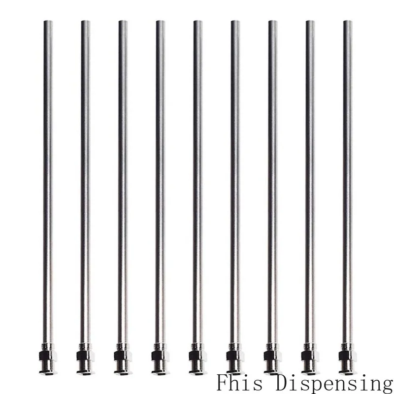 Dispensing Needles for Injection Pack of 100 Stainless Steel  All Metal Blunt Tips Syringe 8G 130mm