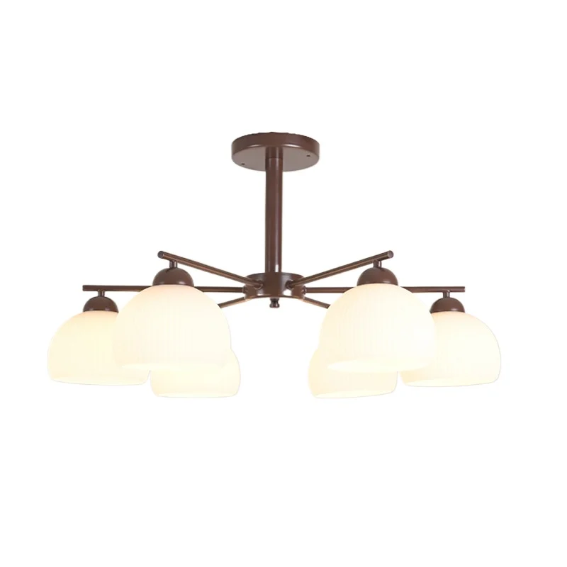 Main light simple modern retro ceiling light wabi sandy wind restaurant Japanese bedroom study light