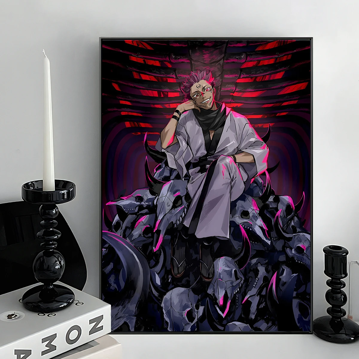 Jujutsu Kaisen Anime Wall Art Prints Poster Gojo Satoru Fujiwara Megumi Itadori Yuji Canvas Painting Home Decor Poster Fans Gift