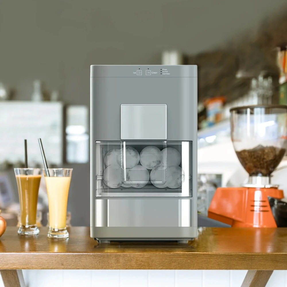 Artisinal Clear Sphere Ice Maker, Touch Control, Grey, EFIC242-GREY