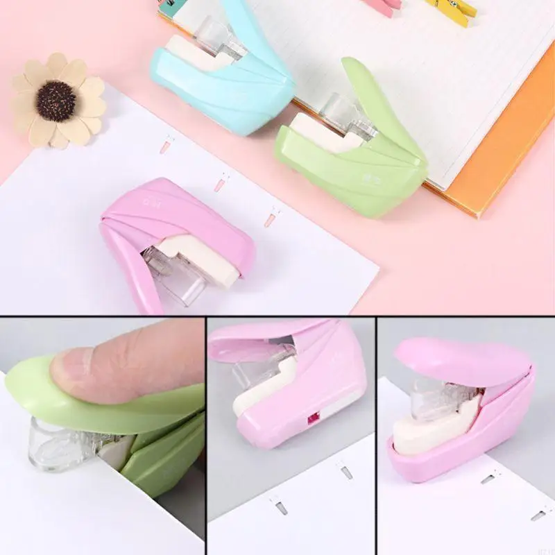 H7JF Stapler Stapler Stapleless Stapler المكتب المحمولة Stapler School School School School Settor