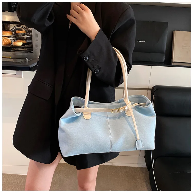 Fashionable Versatile Casual Large-Capacity Shoulder Bag for Women description 31