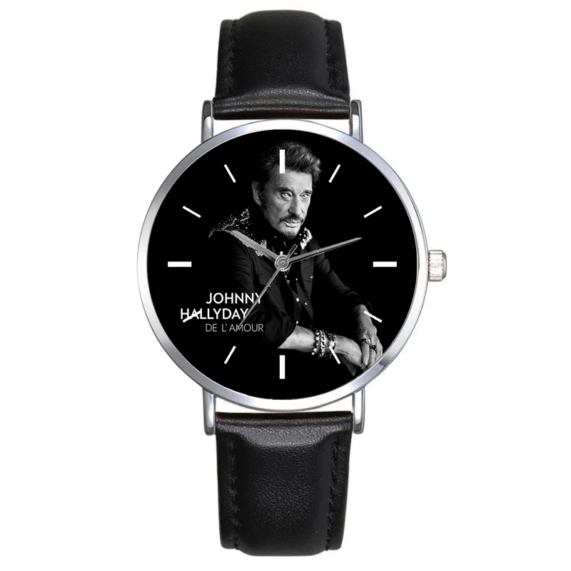 Plusieurs Montres Johnny Hallyday pour Femme, Chanteur Rock Français Gérérateur