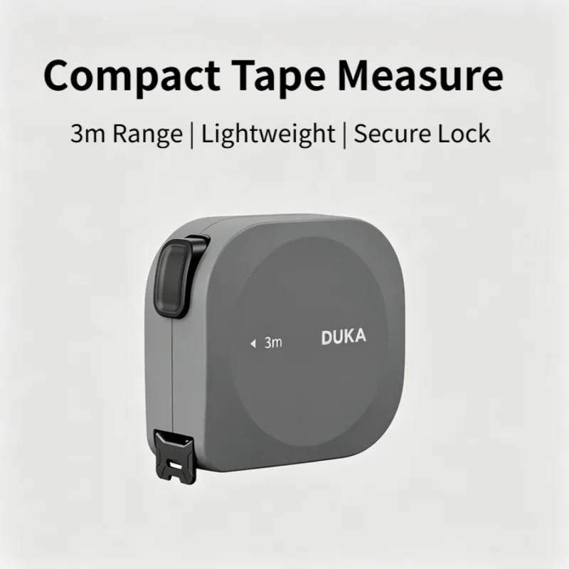 DUKA Steel Tape Gauge Home Reinforced Hardened Rule Retractable Anti‑Abrasion Measuring Tape Domestic Sturdy Measuring Gadgets