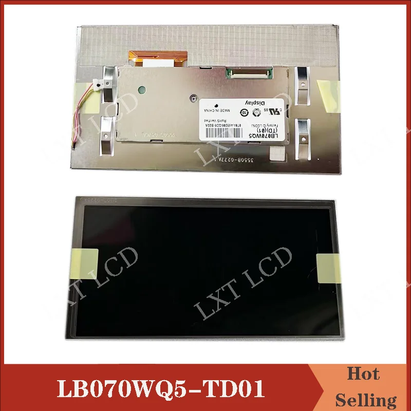 LB070WQ5-TD01 LB070WQ5(TD)(01) Original 7 inch LCD Display Screen For Opel Insignia Astra CD500 CD600 DVD800