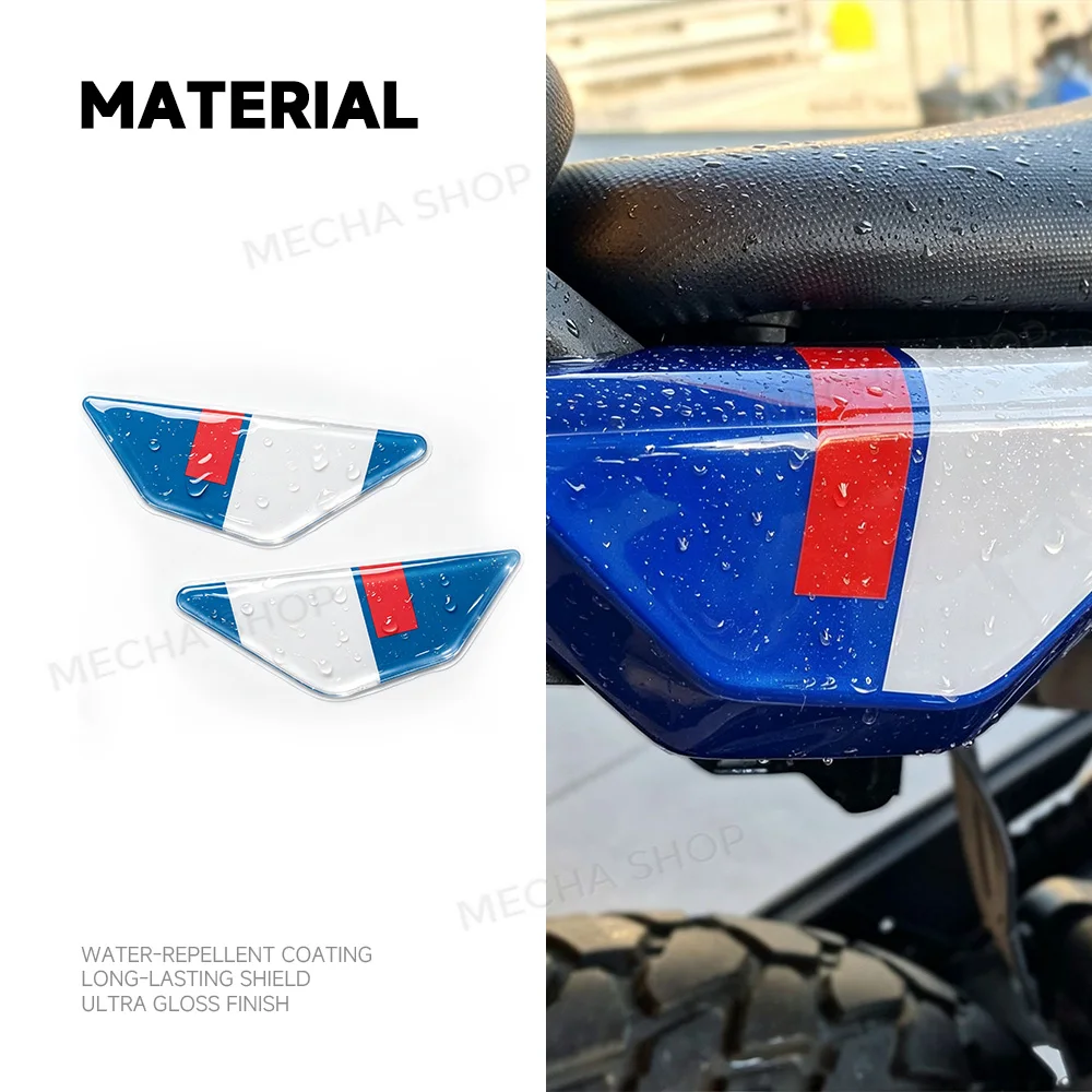 Motorcycle Accessories 3D Resin Sticker Protection Kit Waterproof Decal For F450GS 2026 5