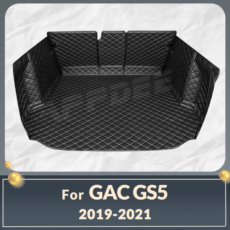 Auto Full Coverage Trunk Mat For GAC Trumpchi GS5 2019-2021 20 Car Boot Cover Pad Interior Protector Accessories