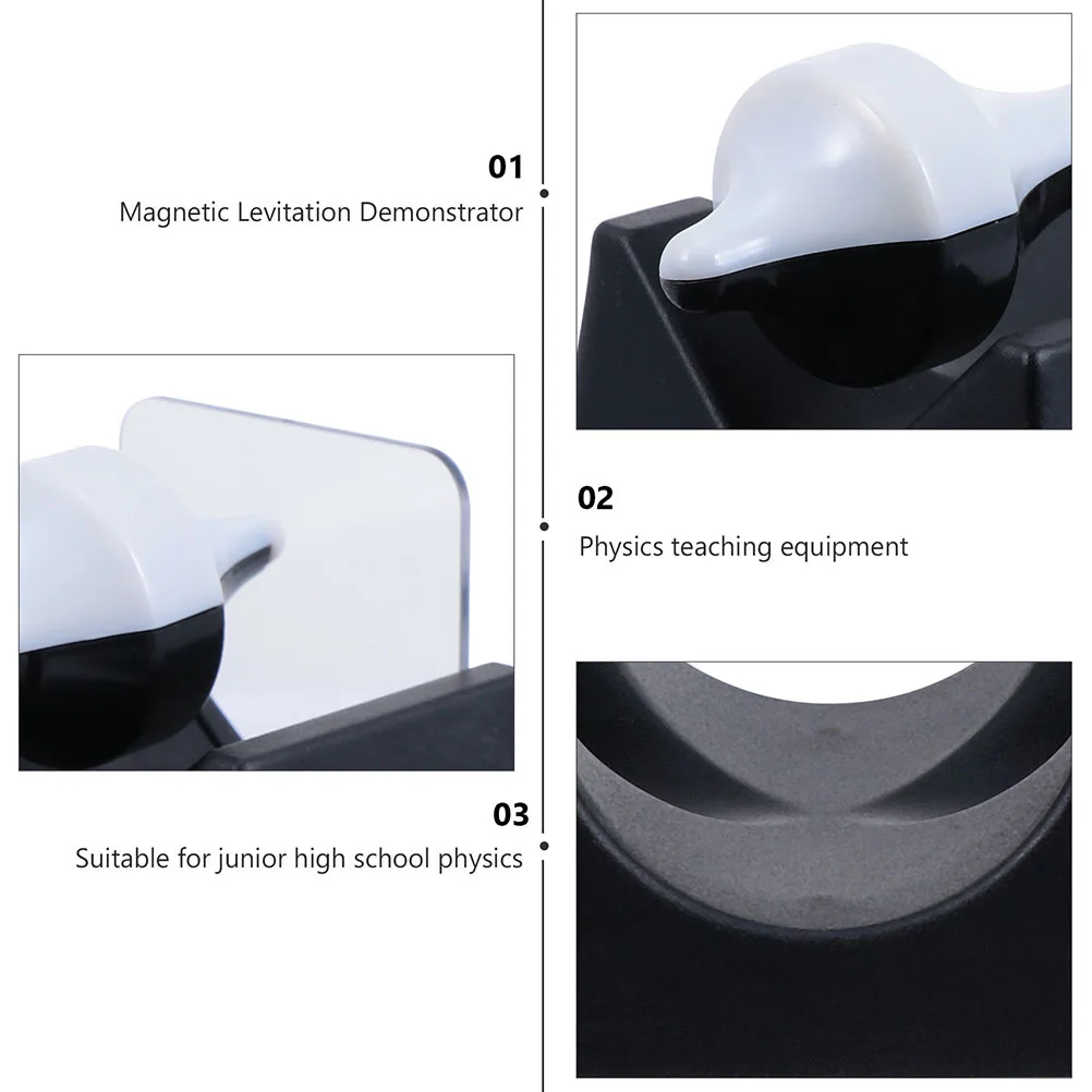 2Pcs Magnetic Levitation Demonstrator Safe Non Toxic Educational Scientific Instrument Ideal for Physics Demonstration Academic
